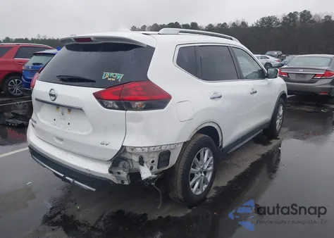 2019 Nissan Rogue Sv из США, поврежденный, VIN KNMAT2MT4KP540893